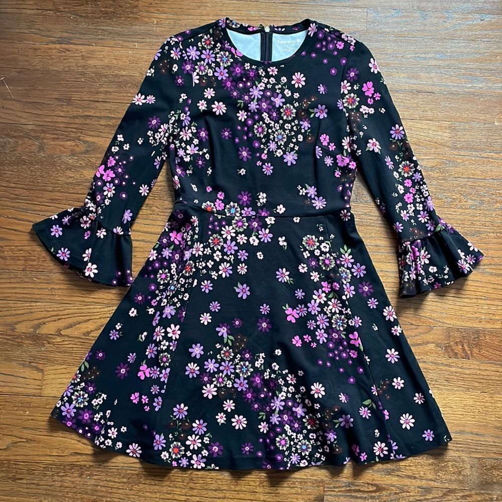 Kate Spade Bora Flora Ponte Dress